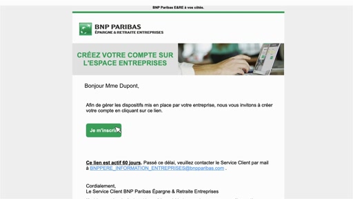 Tutoriel - Connexion Espace Entreprises