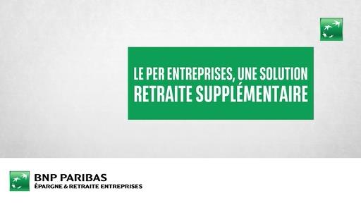 Le PER Entreprises, une solution retraite supplémentaire (ST)