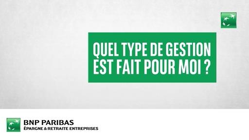 Quel type de gestion est fait pour moi ? (ST)