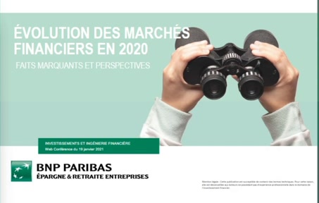 Web Conférence - Évolution des marchés financiers au T4 2020